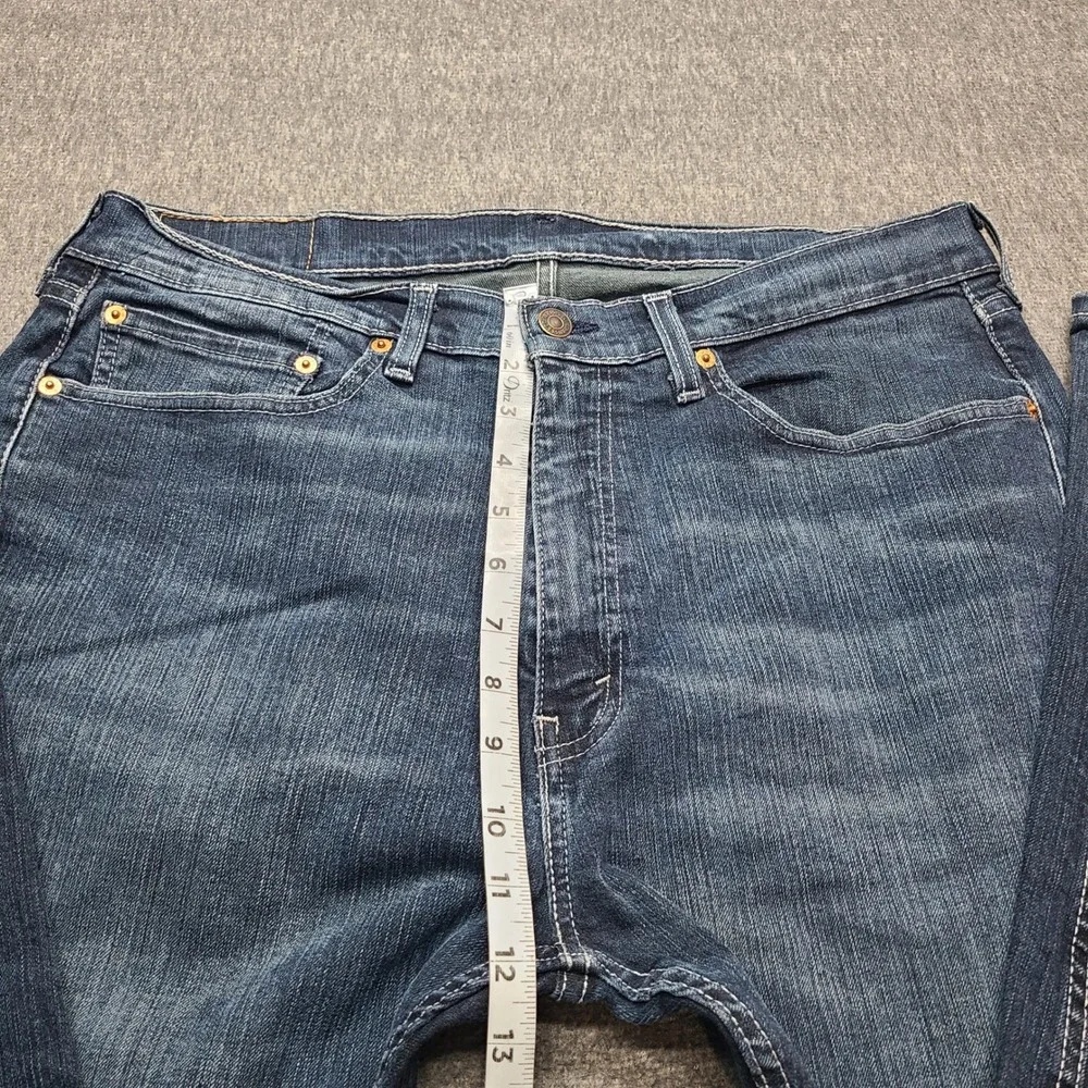 Levi's 505 Regular Fit‎ Jeans Mens 36x32 Blue Excellent Straight Leg Denim